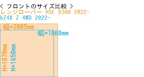#レンジローバー HSE D300 2022- + bZ4X Z 4WD 2022-
